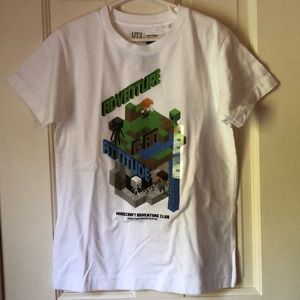 Minecraft T-shirt by Uniqlo